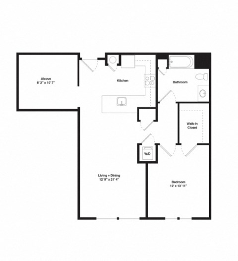 a floor plan of a house with a hypothetical floor plan with furniture and a staircase